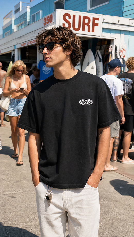 Off supply Demons Black T-shirt