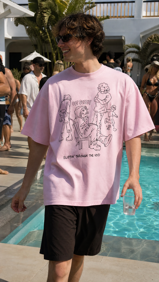 Off Supply Void Walkers Tee - Pink