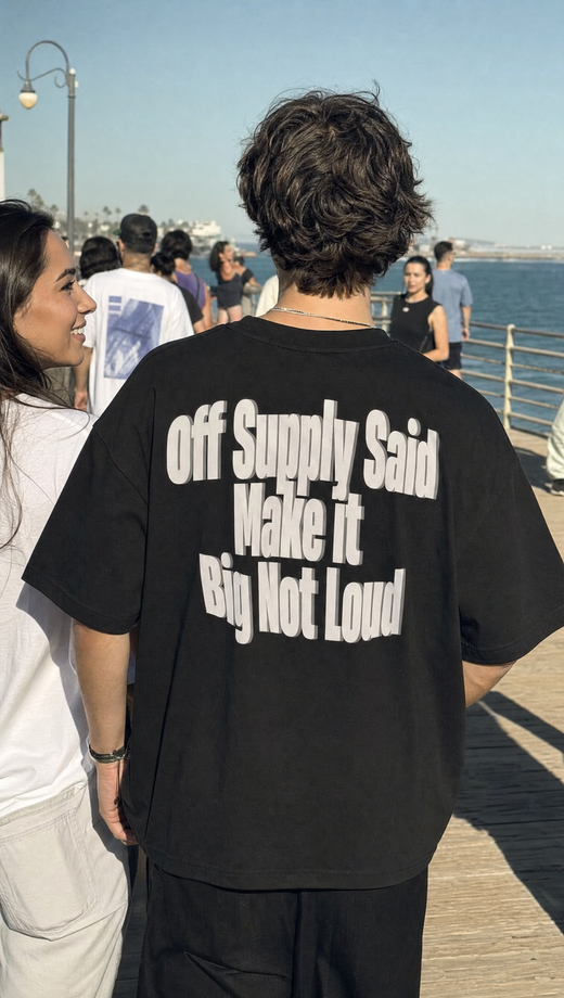 Off Supply - The Magnitude Tee Black