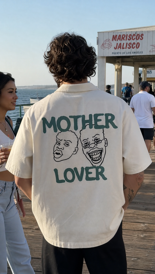 Off Supply Mother Lover Shirt - Off White