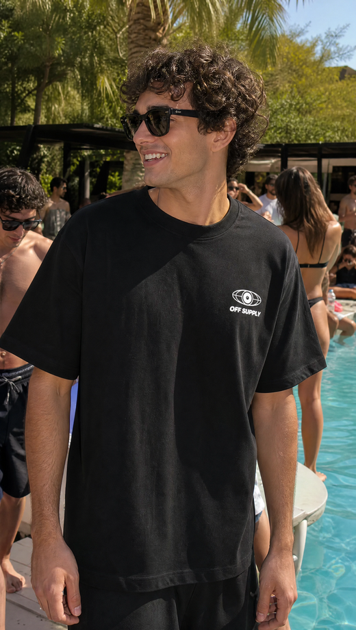 Off supply Together in Fashion black tshirt