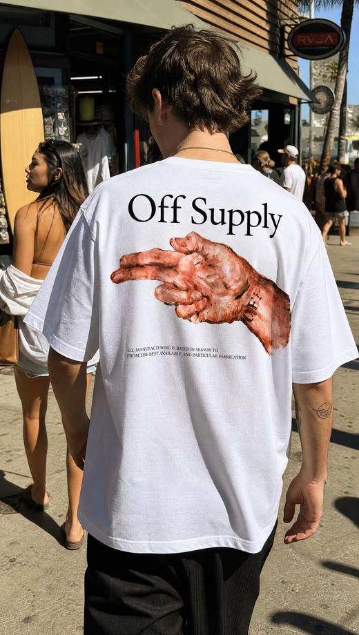 Off Supply Hands up Statement Graphic T-shirt