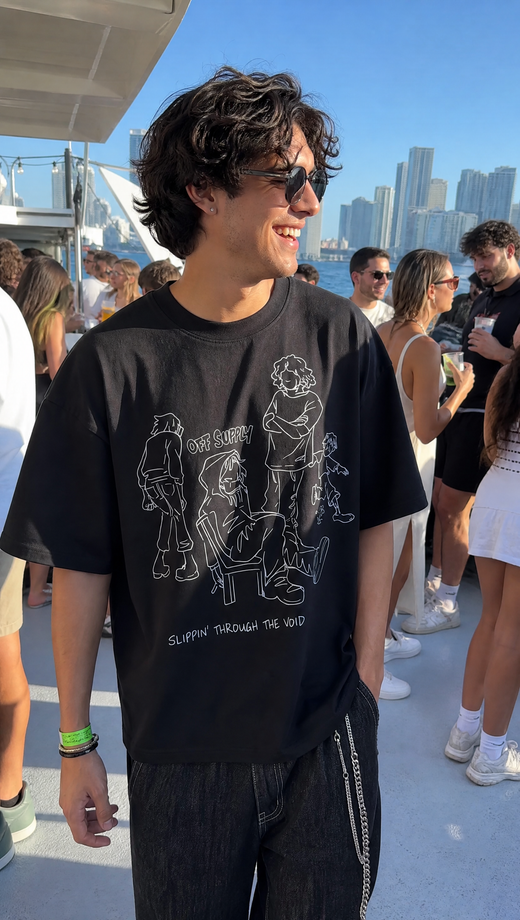 Off Supply Void Walkers Tee - Black