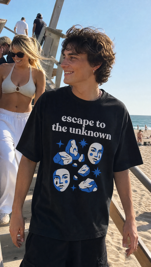 Off Supply Unknown Route Tee - Black