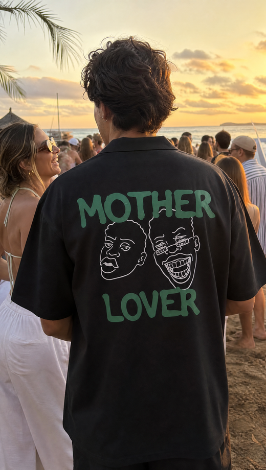 Off Supply Mother Lover Shirt - Black