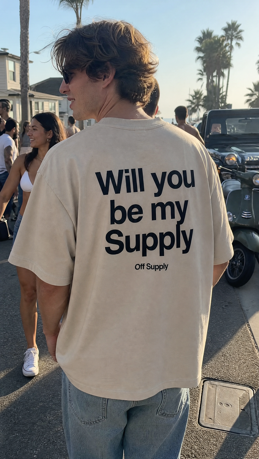 Off Supply Be My Supply T-shirt Sand