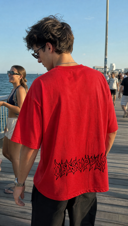 RED FLAME TSHIRT