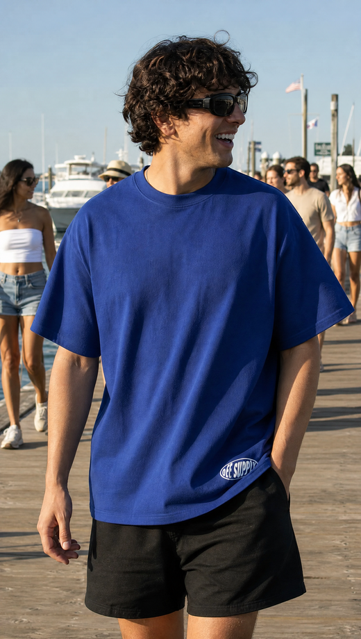 Off supply SOS Blue T-shirt