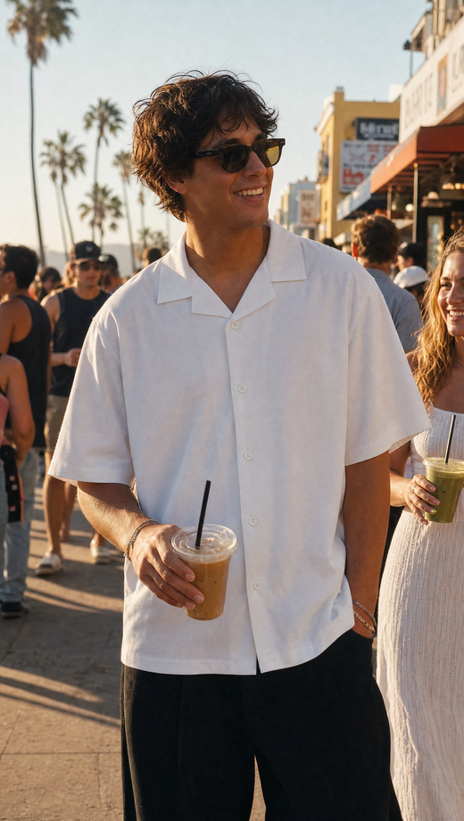 Off Supply Interests Shirt - White