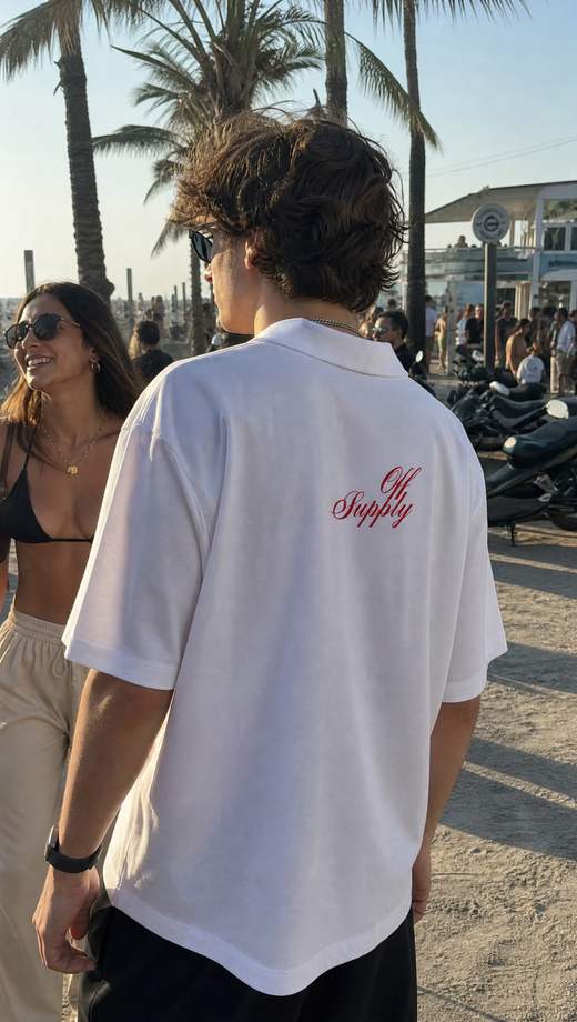 Off Supply Blessed Child Bowling Shirt - White