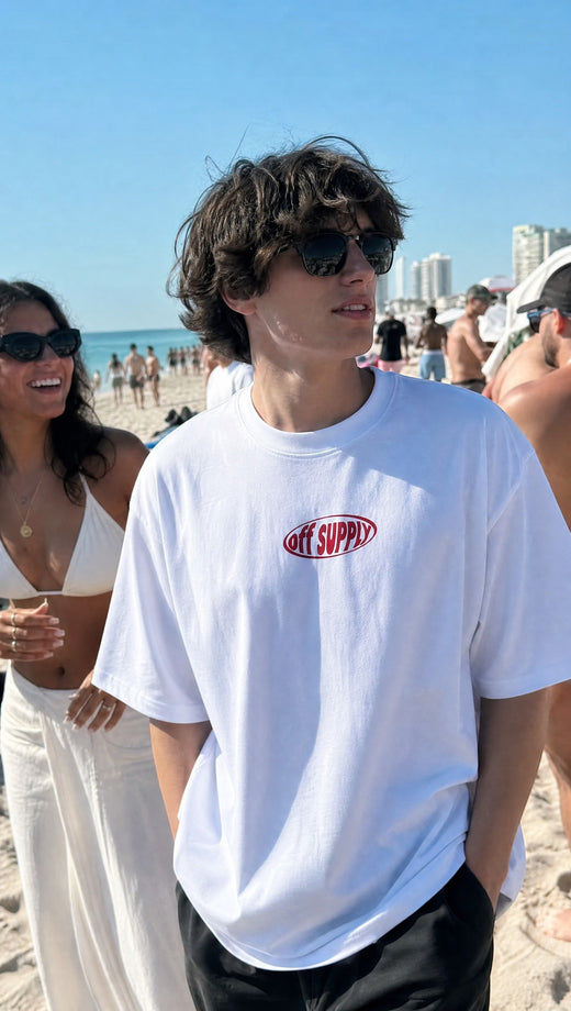 Winning Off Supply White T-Shirt