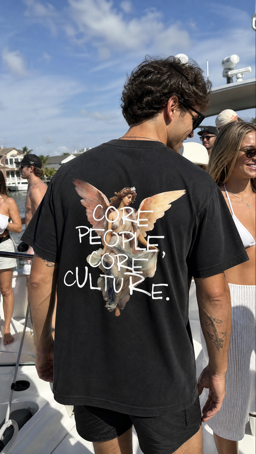 Off supply Core People Core Culture black T-shirt