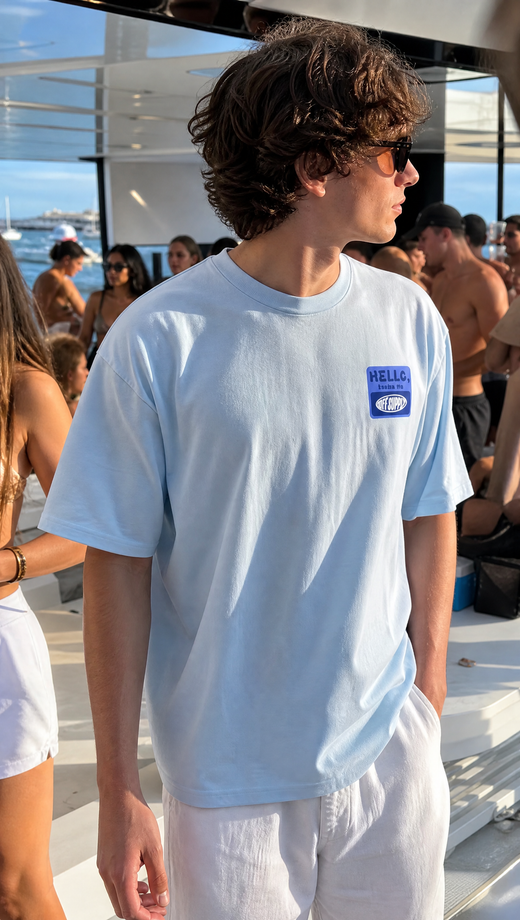 Off supply Bored light Blue T-shirt