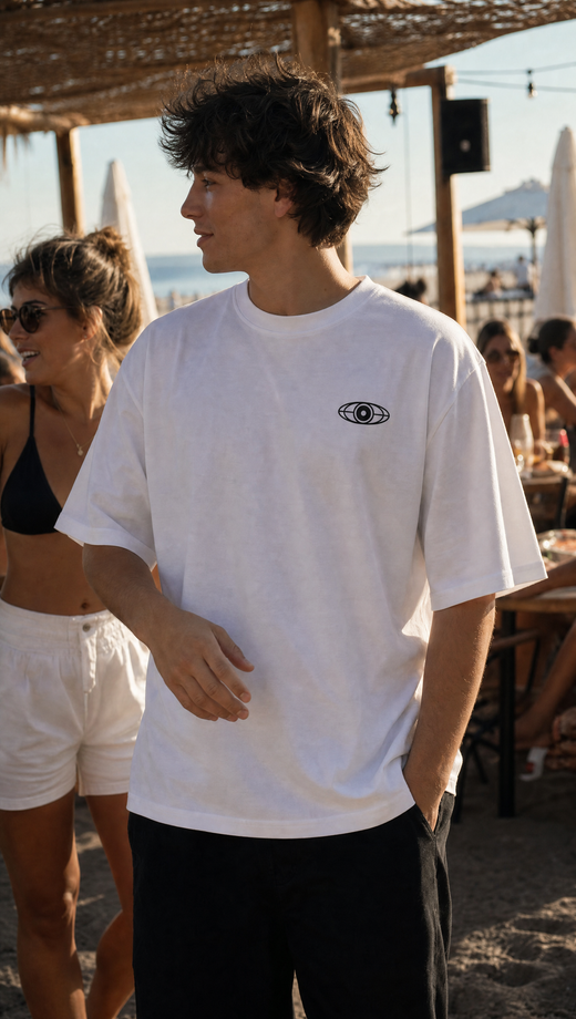 Off supply Together in Fashion white t-shirt