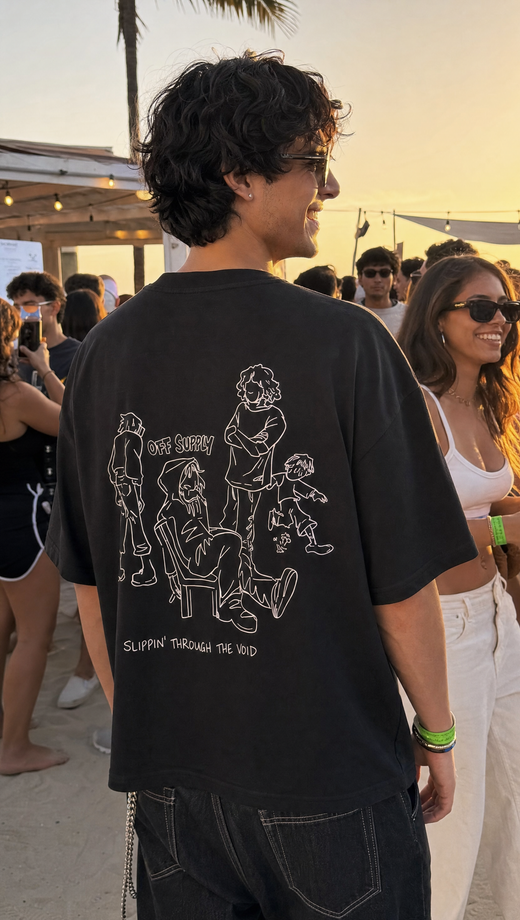 Off Supply Void Walkers Tee - Black