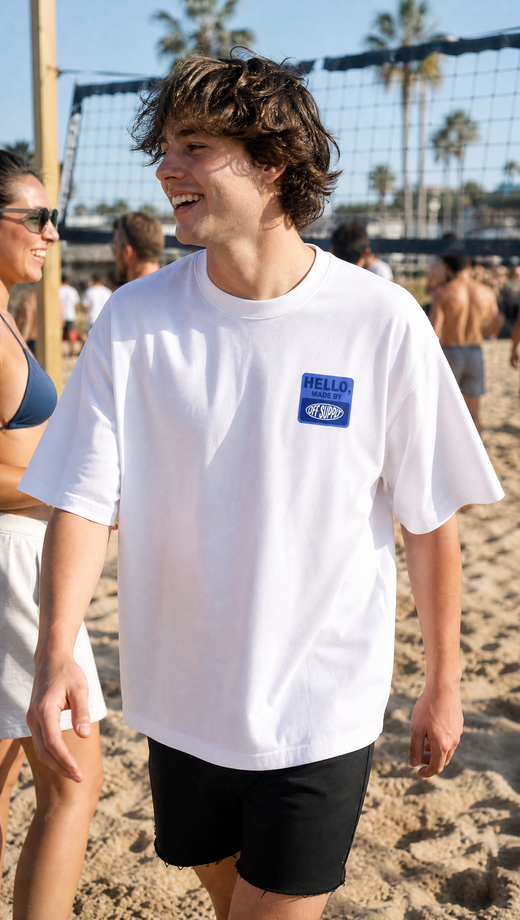 Off supply Bored white t-shirt