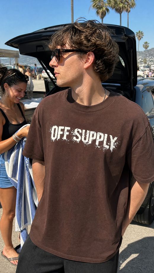 Off supply Eye Angel Brown T-shirt