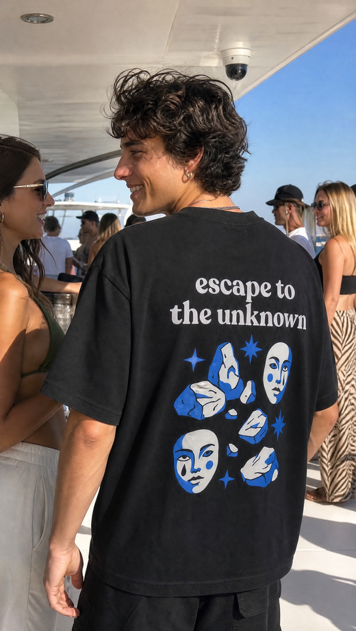 Off Supply Unknown Route Tee - Black