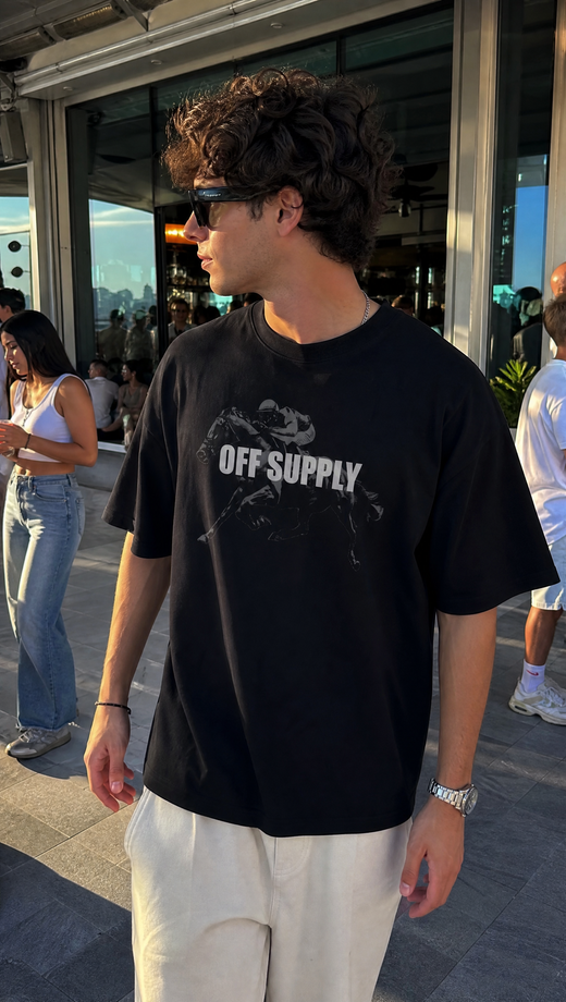 Off Supply Chaos Creates Truth T-shirt Black