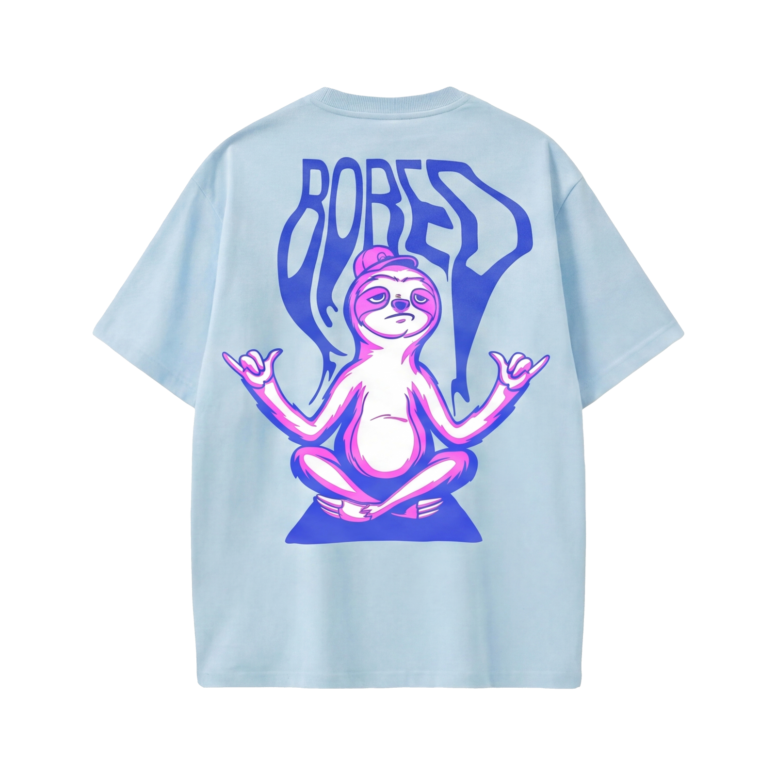 Off supply Bored light Blue T-shirt
