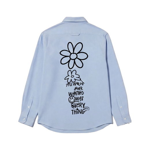 Everything Off Supply Ice Blue Shirt