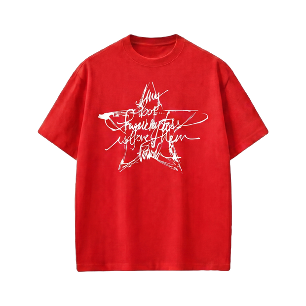 Off Supply Raw Scribble Statement T-shirt