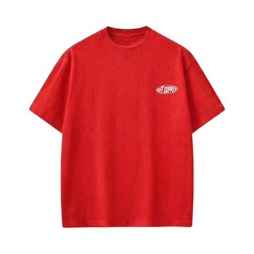 Off supply Pixel Warrior Red T-shirt