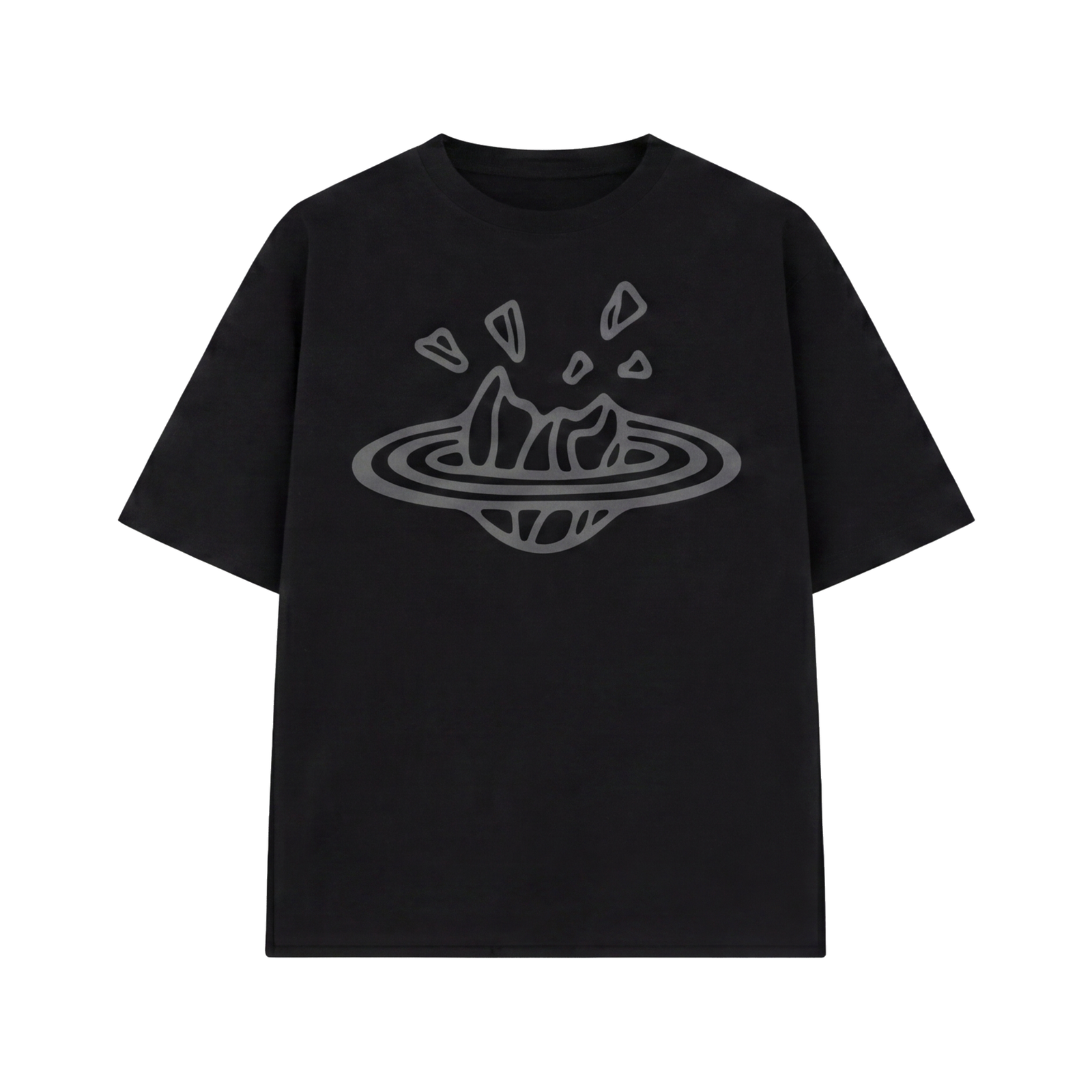 Off Supply Off-Axis Tee - Black