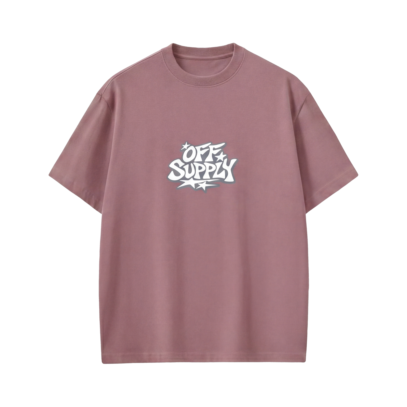 Off supply Two souls nude pink t-shirt