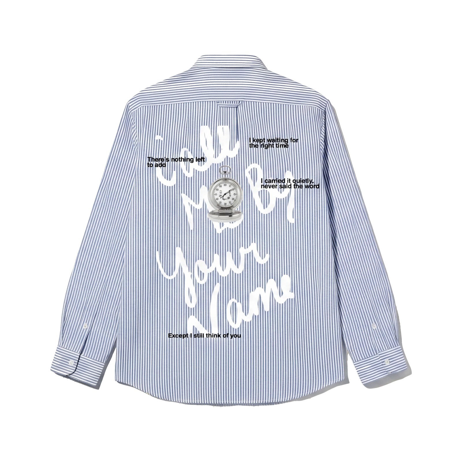 Off Supply Call Me By Your Name Blue Shirt