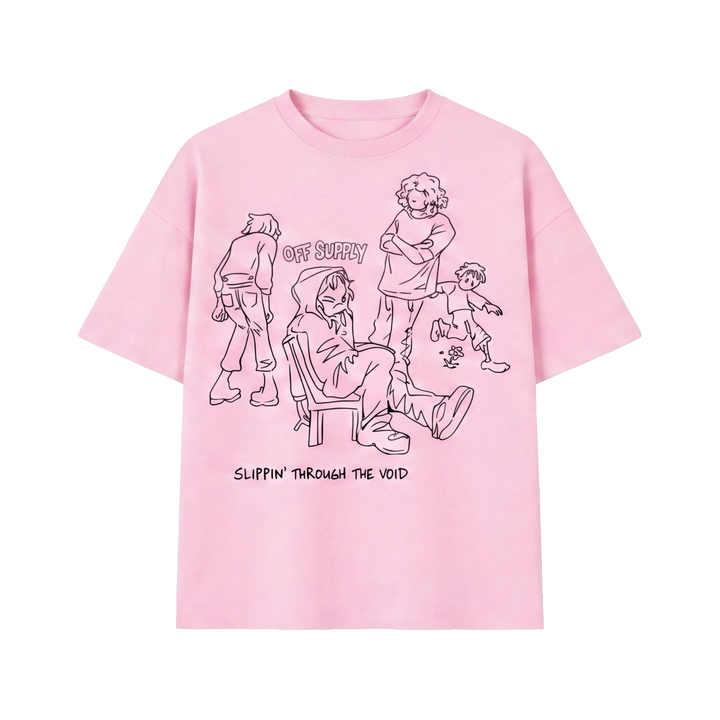 Off Supply Void Walkers Tee - Pink