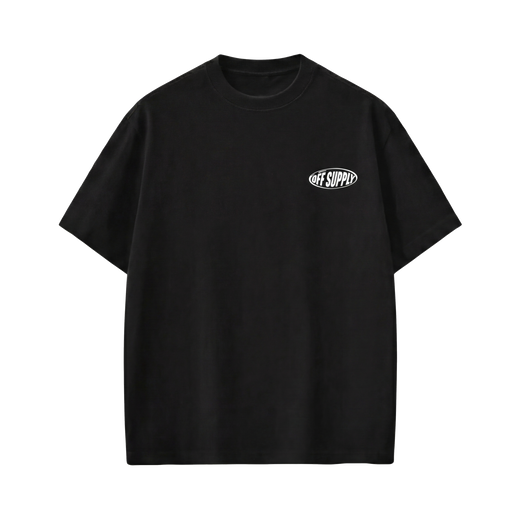 Off supply Orange Dagger black t-shirt