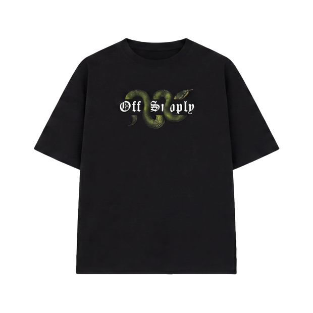 Off Supply Serpent Statement Graphic T-shirt