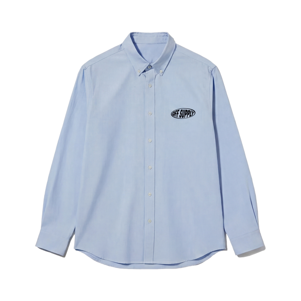 Twenties Off Supply Ice Blue Shirt