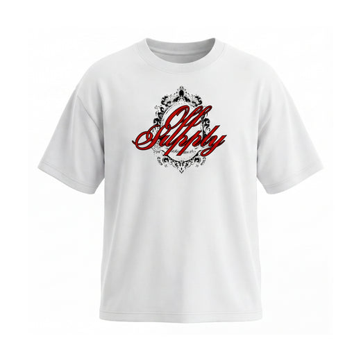 Off Supply Royal Heritage T-shirt White