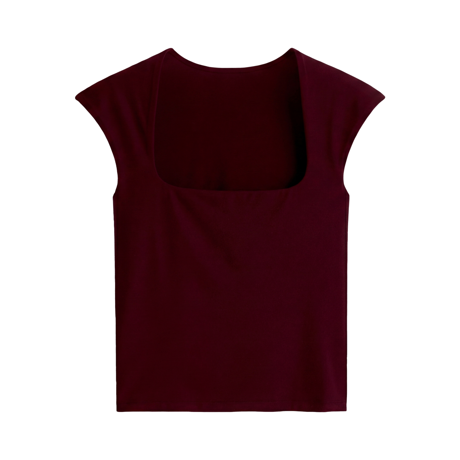 Off Supply Essence Cherry Red Crop Top