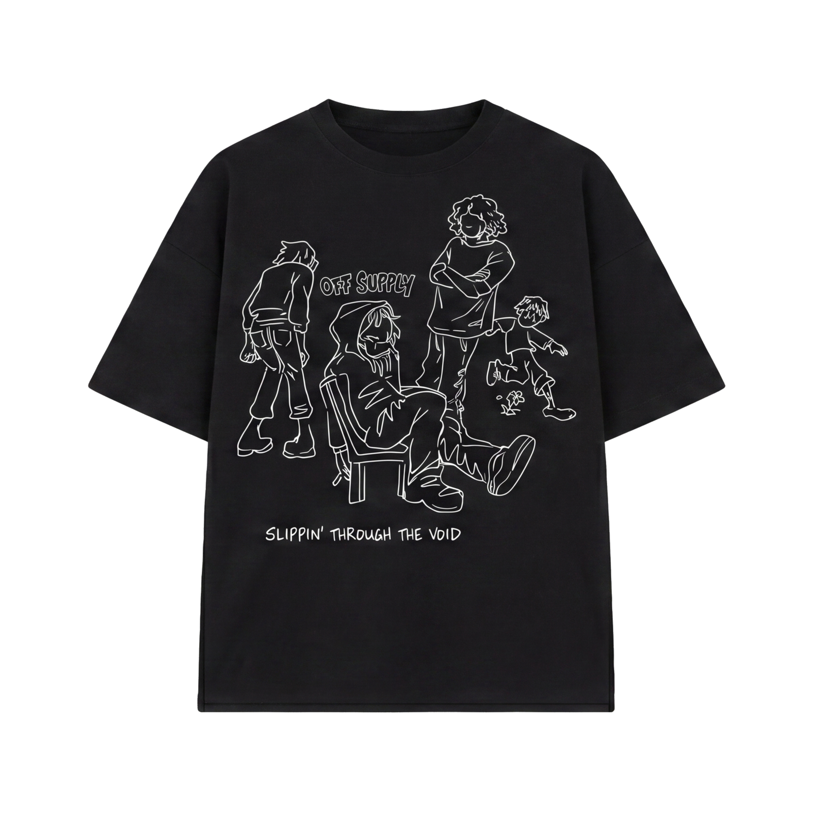 Off Supply Void Walkers Tee - Black