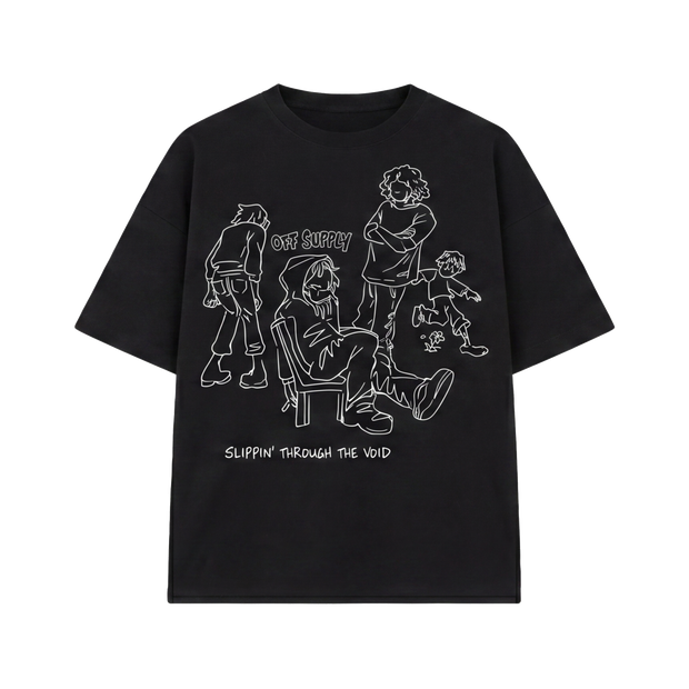 Off Supply Void Walkers Tee - Black