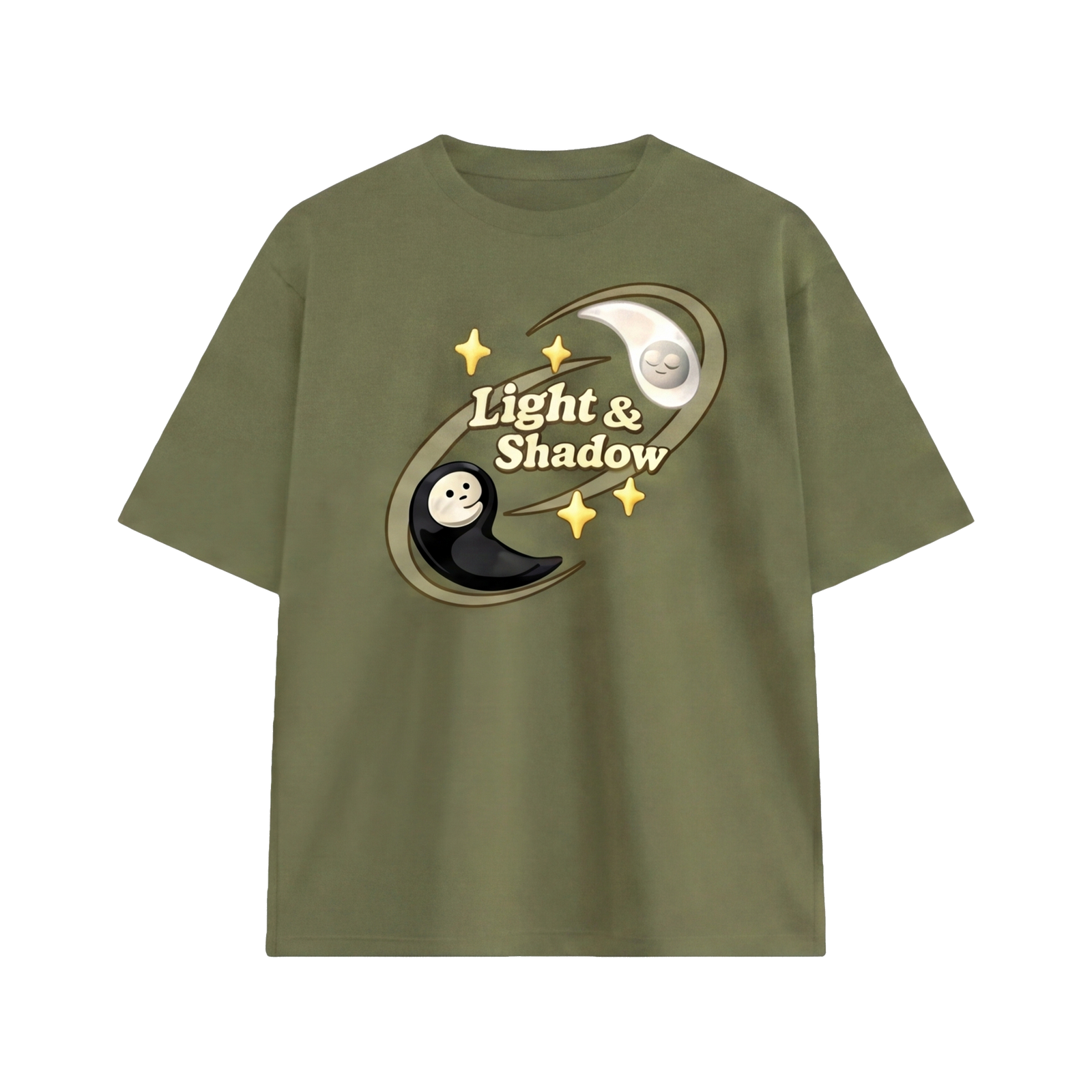 Off supply Shadow Orbit T-Shirt Olive