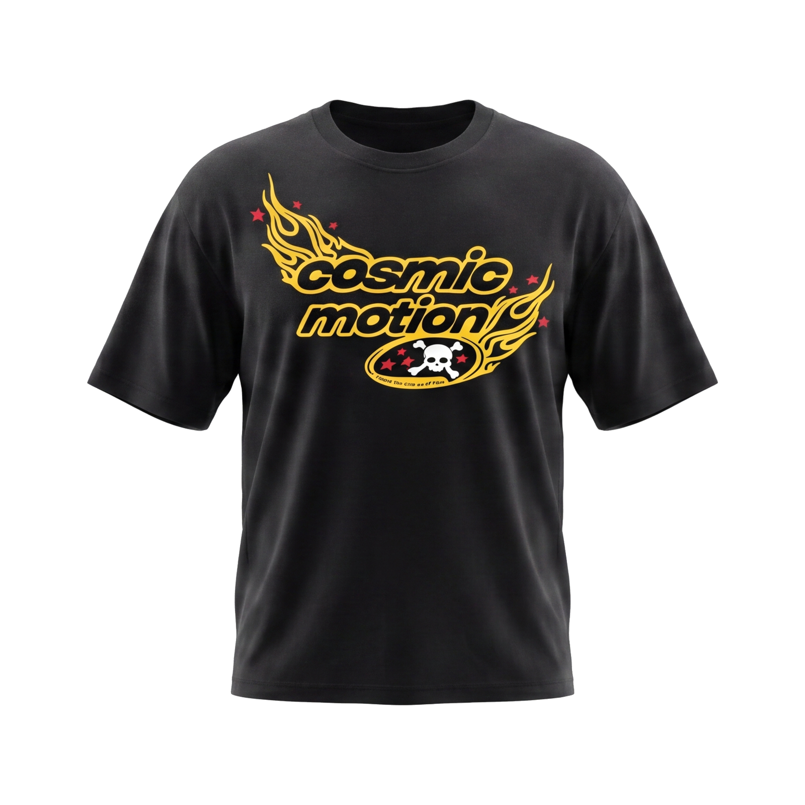 Off Supply Cosmic Motion Black T-Shirt