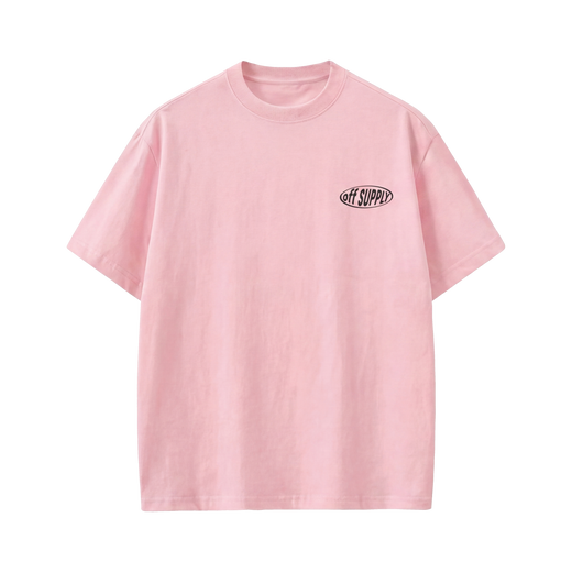 Off supply The crab pink t-shirt