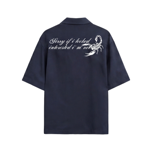 Off Supply Interests Shirt - Navy Blue