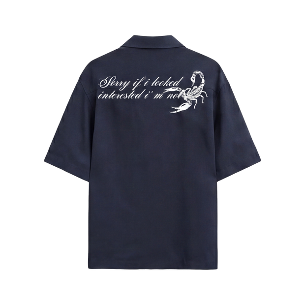 Off Supply Interests Shirt - Navy Blue