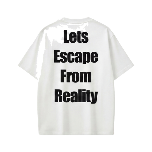Off supply Escape From Reality white t-shirt