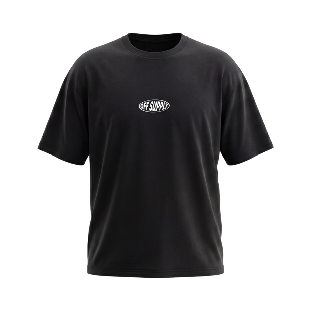 Off supply The crab black t-shirt