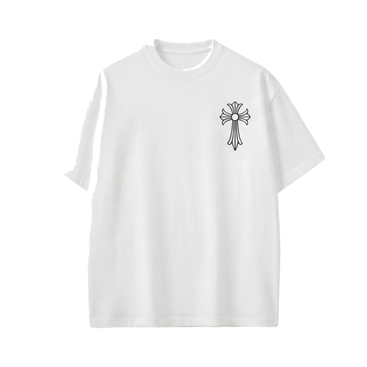 Off Supply Premium Ornate Cross T-Shirt