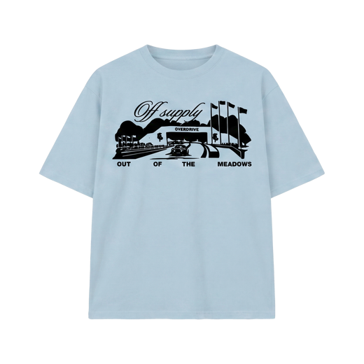 Off Supply Out Of The Meadows Classic T-shirt Ice Blue