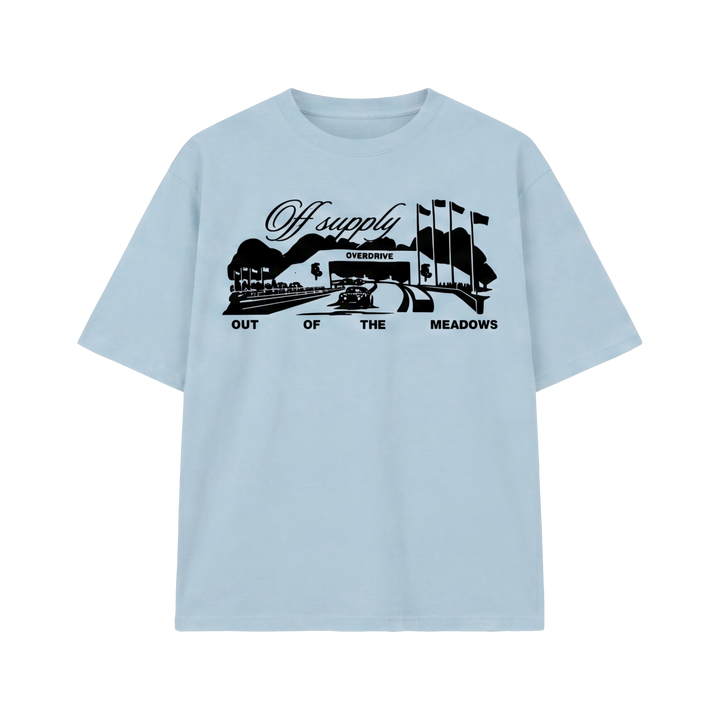 Off Supply Out Of The Meadows Classic T-shirt Ice Blue