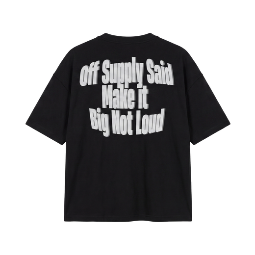 Off Supply - The Magnitude Tee Black
