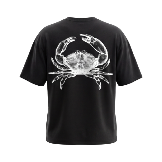 Off supply The crab black t-shirt